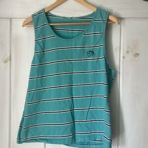 Men’s turquoise striped tank top size S from Nordstrom Rack